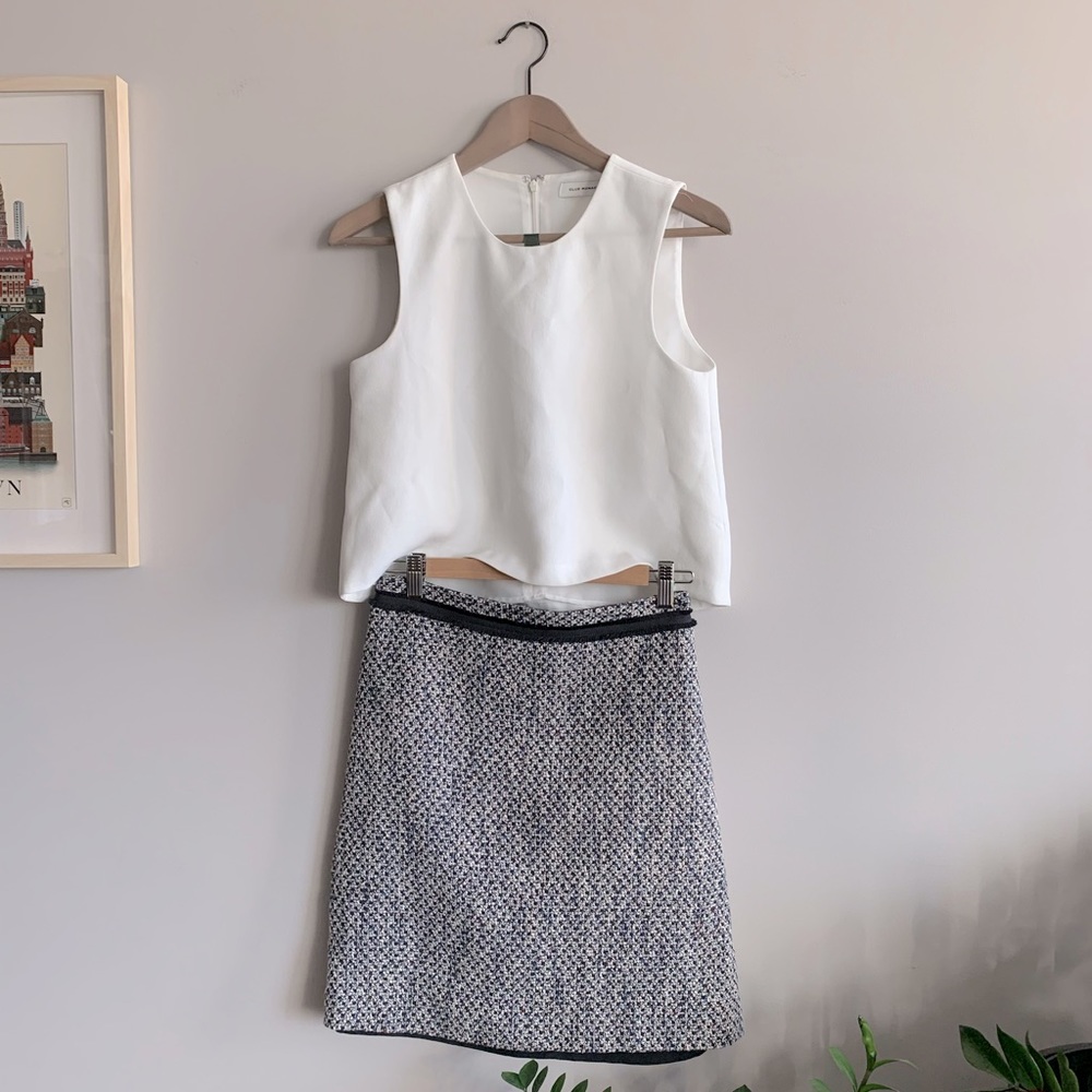 Ann Taylor tweed skirt